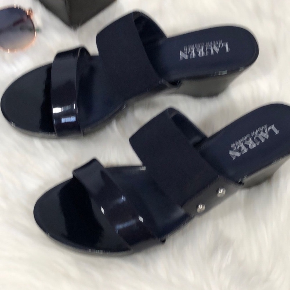 🆕 RALPH LAUREN - Wedges “Rihanna”💙